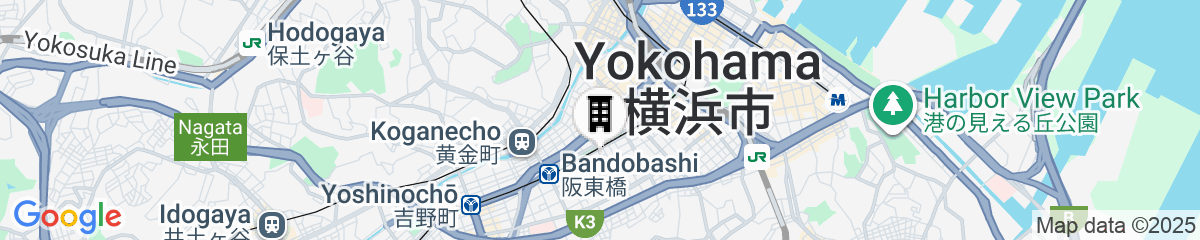 Map for Hotel Imalle Yokohama Isezakicho - Hostel