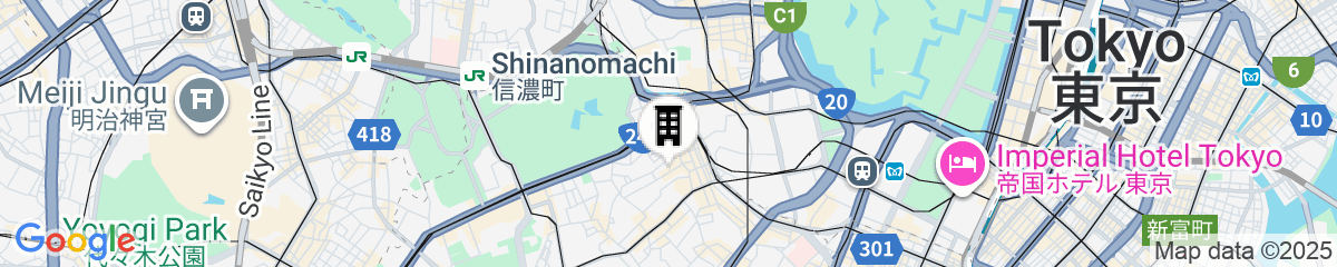 Map for Akasaka-no Sato - Caters to Women - Hostel