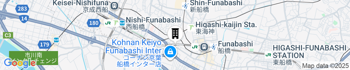 Map for Kanaloa Funabashi