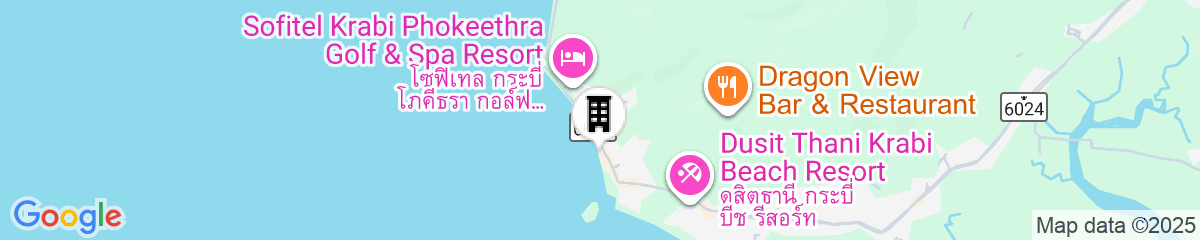 Map for Palm Resort Krabi