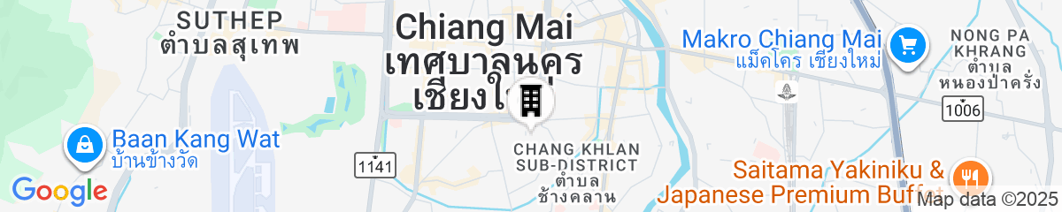Map for Na BaanYa Chiang Mai