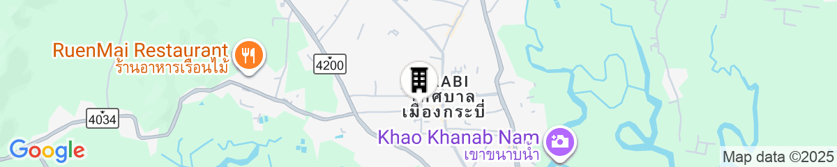 Map for Raya Hotel Krabi