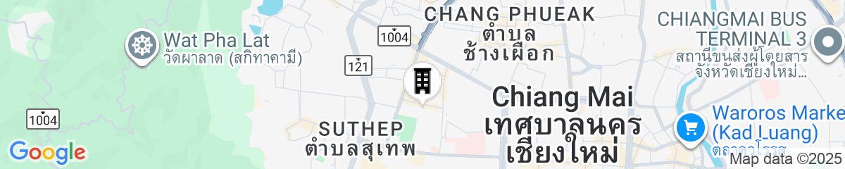 Map for BED Nimman Hotel - Adults Only