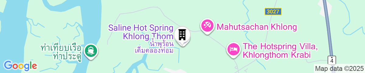 Map for Saline Hot Spring Resort