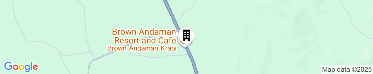 Map for Brown Andaman  Krabi