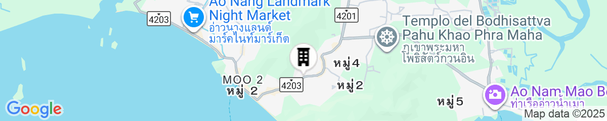 Map for Aonang Goodwill Hotel