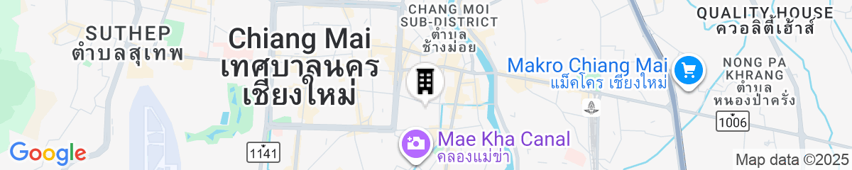 Map for The Locals Chiang Mai