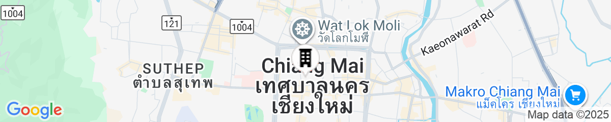 Map for Be Phrasingh Hotel Chiang Mai