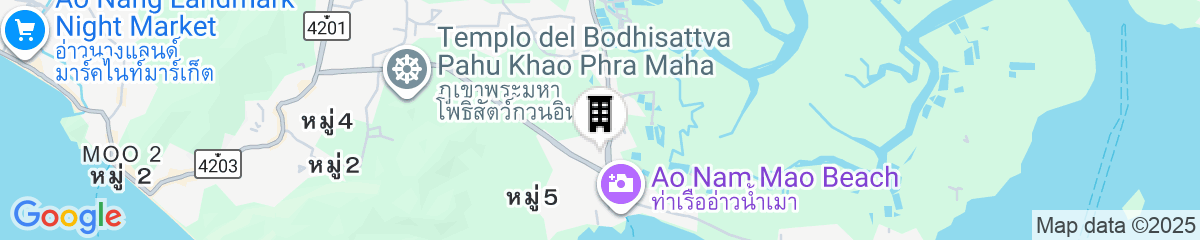 Map for The Tama Hotel