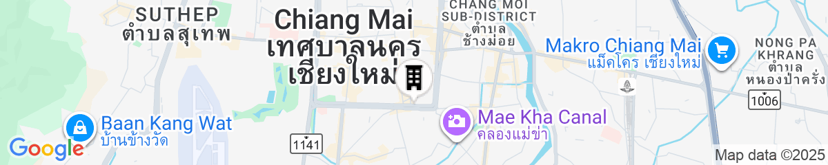 Map for Villa Lantara Chiang Mai