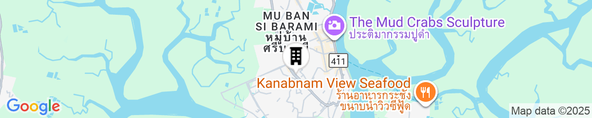 Map for The White Pearl Hotel