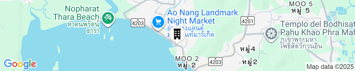 Map for The Krabi Forest Homestay