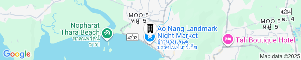 Map for Krabi Aquamarine Resort - SHA Extra Plus