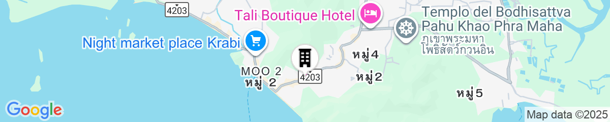Map for The BRC Ao-nang HOTEL