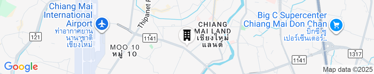 Map for Sleep Mai Airport Lifestyle Hotel