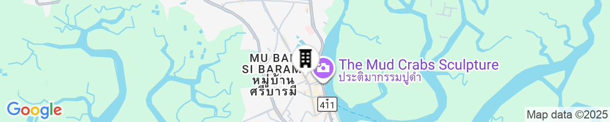 Map for The Greenery Hotel