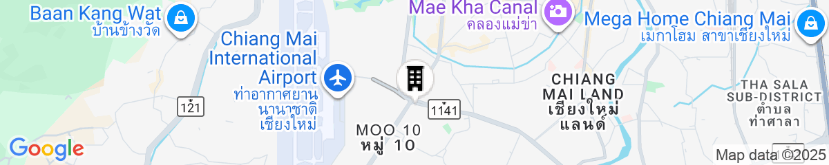 Map for Locals Prio ChiangMai Central Airport Plaza