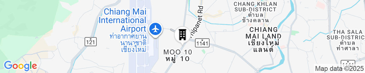 Map for Wellness Chiangmai Hotel