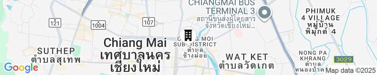 Map for What's Up Chiang Mai - Hostel