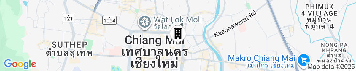 Map for Nature Boutique Hotel at Chiangmai - Hostel