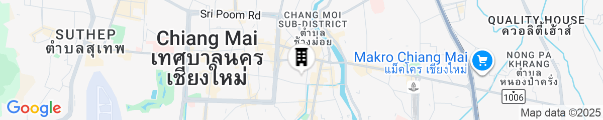 Map for Mad Monkey Chiang Mai - Hostel