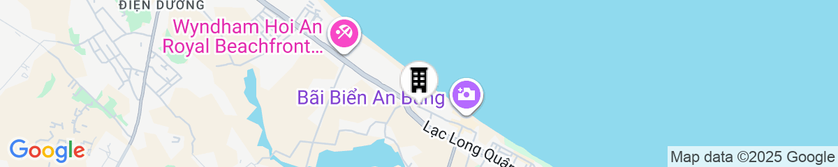 Map for The An Bang Vanessa - Indochine Boutique Hotel