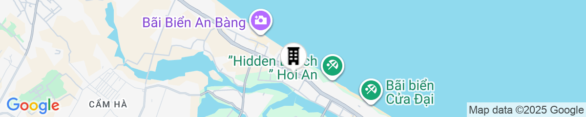 Map for JM Hoi An Beach Hotel