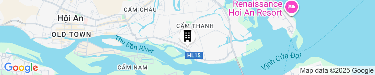 Map for Palm View Villa Hoi An