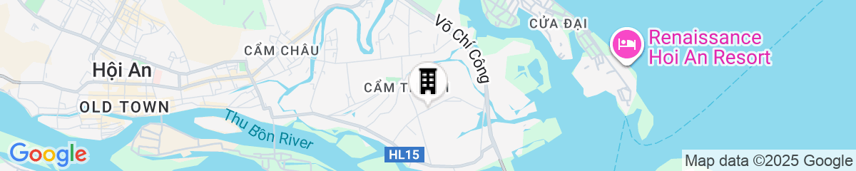 Map for Zest Resort & Spa Hoi An