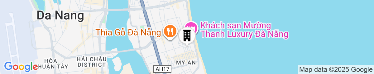 Map for Raon Danang Beach Hotel