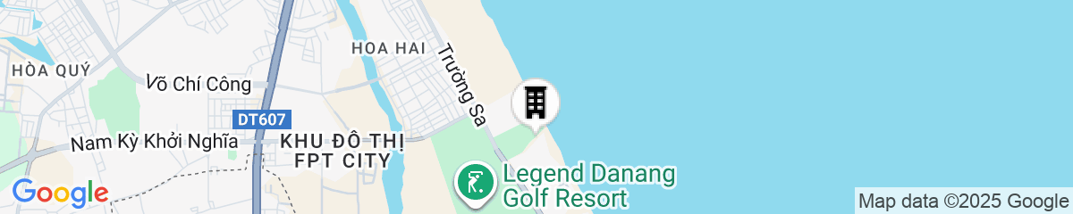 Map for Danang Ocean Beach Villa