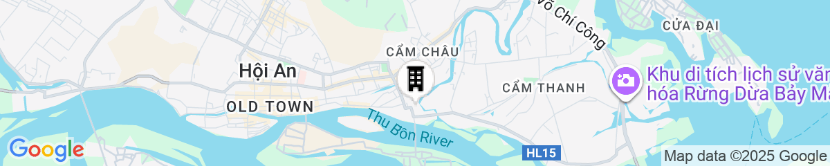 Map for Shining Riverside Hoi An Boutique and Spa