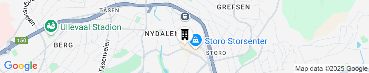 Map for Thon Hotel Storo