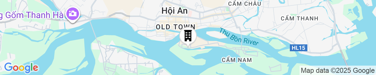Map for Gem Riverside Hotel Hoi An