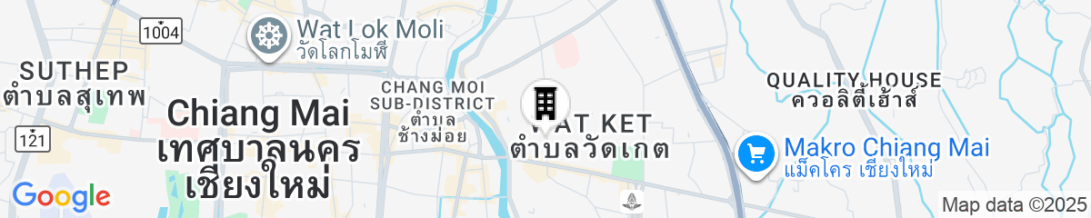 Map for Cozy nest CNX