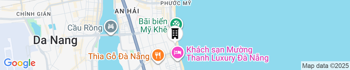 Map for DLG Hotel Danang