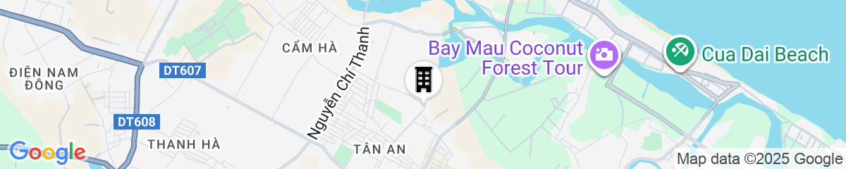 Map for Charm Champion Villa Hoian