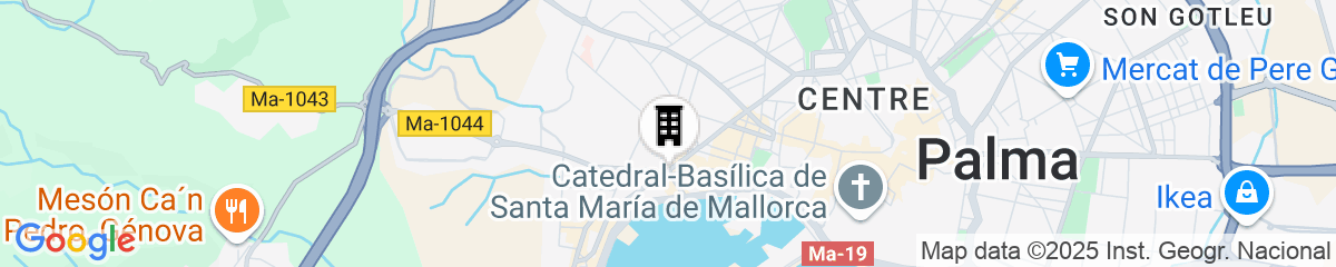 Map for AC Hotel Ciutat de Palma by Marriott