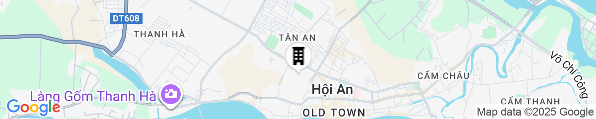 Map for Blue Tropical House Hoi An