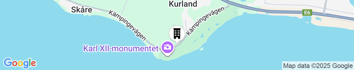 Map for Hotell Stavstensgården
