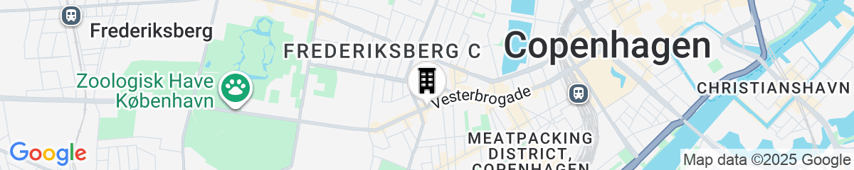 Map for Cityhub Copenhagen