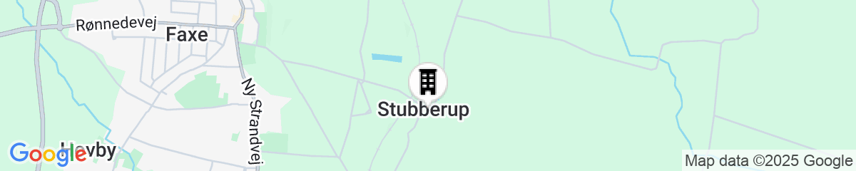 Map for Kærskovgård ferielejligheder