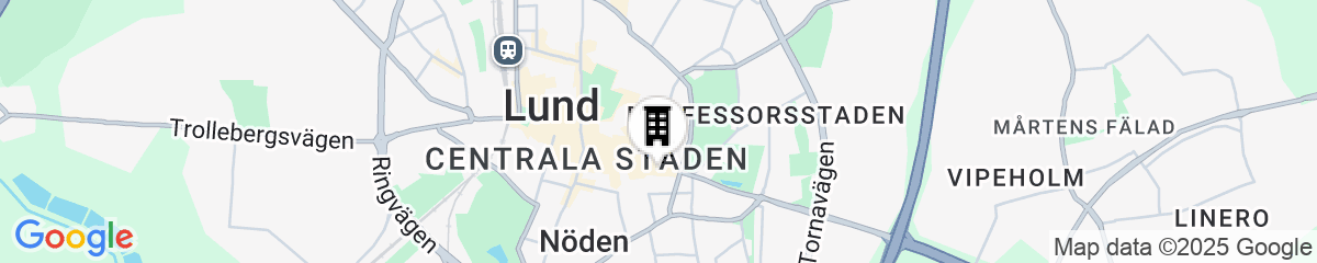 Map for Forenom Aparthotel Lund