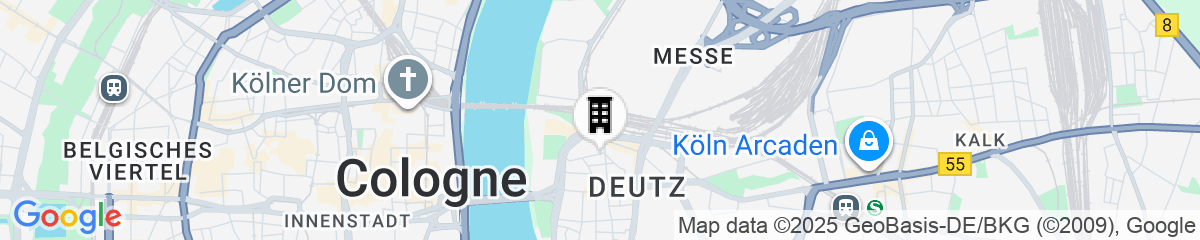 Map for Hotel Merlin