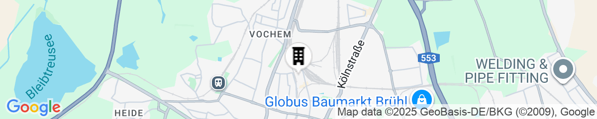 Map for Atrium Apart Hotel Brühl
