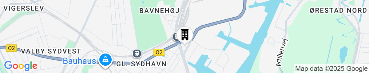 Map for a&o Copenhagen Sydhavn - Hostel