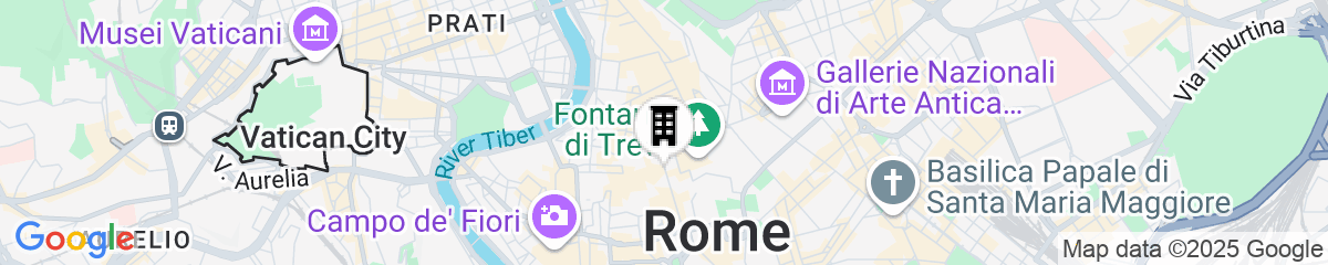 Map for Palazzo Roma - The Leading Hotels of the World