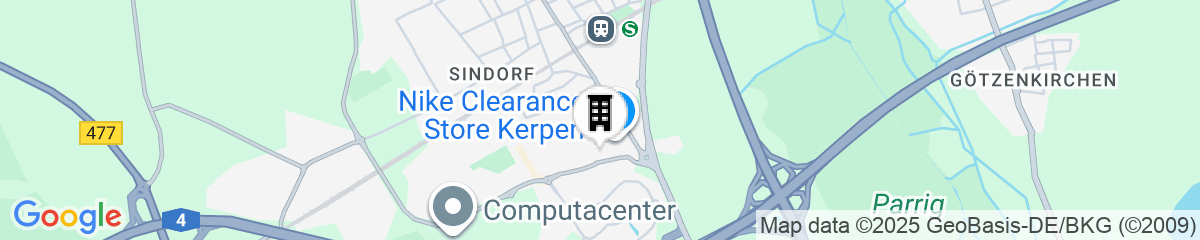 Map for Klima Hotel Europarc