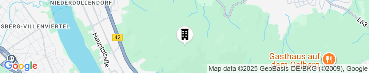 Map for Steigenberger Icon Grandhotel & Spa Petersberg