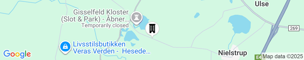 Map for Edelsminde Bed and Breakfast